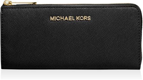 michael kors jet set travel saffiano leather large trifold wallet|Michael Kors Wallet set.